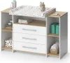 Fasciatoio Vicco Oskar Rovere bianco/dorato 143.2 x 93 cm Anteprima dell’immagine prodotto 6