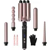 Lockenstab Set 5 in 1, Keramik Curling Wand mit 3 Produktbild-Vorschau 10