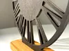 Stehende Uhr Holz Eiche 30 cm – Moderne Tischuhr, Standuhr Produktbild-Vorschau 8