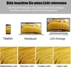 Soifox Gelbe Mikrofaser Bettwäsche Set 200x220cm mit Produktbild-Vorschau 7