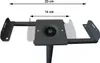 Zwei Lautsprecher Stative schwarz Audio Monitor Ständer Produktbild-Vorschau 6