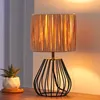Lampa nocna EDISHINE do salonu, lampa stołowa w stylu boho Podgląd zdjęcia produktu 2