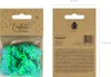 Foglie di coriandoli 1,5x2cm 15g verde Anteprima dell’immagine prodotto 1