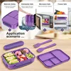 Amathley lunch box dla dzieci bento box 1200ml lunch box 5 Podgląd zdjęcia produktu 6
