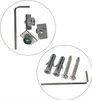 Support mural pour rail de rideau Aluminium - Argent 8 cm Voir les images du produit 5