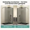 Mai & Mai 100x200cm Walk-In Dusche Duschwand für Dusche Produktbild-Vorschau 8