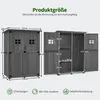 M MCombo Gartenschrank Gartenhaus Holz Wetterfest, Produktbild-Vorschau 4