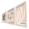 Wallity, 3P3853NISCT-009, Dekorativ gerahmtes MDF-Gemälde Produktbild-Vorschau 4
