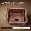 Monarch Abode 17093: Umývadlo z čistej medi, ručne kované, Náhľad obrázku produktu 2