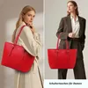 Shopper Damen Handtasche Aktentasche Große Businesstasche Produktbild-Vorschau 2
