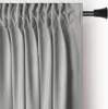 Vorhang AmeliaHome Samt 140x270 cm silber 140x270 Produktbild-Vorschau 8
