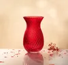 HOMLA CHERISH LOVE skleněná váza červená 11,5x20 cm Náhled obrázku produktu 6