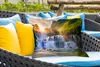 MuchoWow® Outdoor Kissen - Wasserfall - Pflanzen - Sonne - Produktbild-Vorschau 4