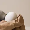Standing Egg Osterdekoration - weiß: einzeln Produktbild-Vorschau 1