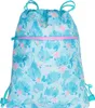 A drawstring bag with a mermaid and sea-themed pattern. Anteprima dell’immagine prodotto