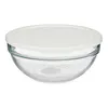Pasabahce Chef Schüssel aus Glas rund mit weißem Deckel Produktbild-Vorschau 3