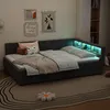 140x200cm Daybett, Tagesbett, Schlafsofa, Ablagefach am Produktbild-Vorschau 3