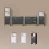 Badmöbel-Set Livinity Amalfi Anthrazit/Goldkraft Eiche Produktbild-Vorschau 7