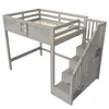 Flieks Etagenbett 140x200cm mit Stauraumtreppe, Hochbett Produktbild-Vorschau 9