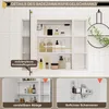 LED Spiegelschrank mit Seiteschrank 90x70 cm, beschlagfrei, Produktbild-Vorschau 10