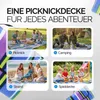DETEX® Picknickdecke Campingdecke XXL 200x200 cm Produktbild-Vorschau 4