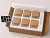 Lot de 6 bocaux en verre 500 ml avec couvercle en bambou – Voir les images du produit 9
