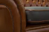 Klassische Chesterfield Leder Sofa 3 Sitzer Sitz Couchen Produktbild-Vorschau 6