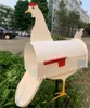 1 Stück kreativer Briefkasten in Hühnerform, perfekt für Produktbild-Vorschau 4