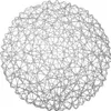 Graues rundes Tischset aus Papier, 35 cm Durchmesser Produktbild-Vorschau 1