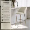 tectake® Barstuhl Luana 51 x 60 x 106 cm, Belastbarkeit 120 Produktbild-Vorschau 2