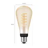 Philips E27 Filament Giant Edison ST72 Produktbild-Vorschau 6