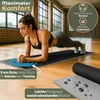 RE:SPORT Tapis de yoga noir Tapis de fitness Tapis de Voir les images du produit 6