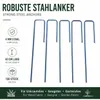 100 Stk Erdanker 40 cm U-Form Aus 4 mm Stahldraht Für Produktbild-Vorschau 8