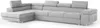 Masseno Ecksofa VICENTE mit Schlaffunktion L-Form, Sofa mit Produktbild-Vorschau 2