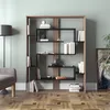 Skye Decor, Esteban - Walnut, Black, Bücherregale, Produktbild-Vorschau 2