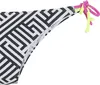 Buffalo Bikini-Hose Gioletta schwarz-weiß Größe 40 Produktbild-Vorschau 5