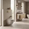 Rea Wandhängendes Wc Carlo Mini Tornado Greige Produktbild-Vorschau 6