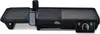 A black electric grill with two different cooking surfaces. Produktbild-Vorschau