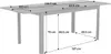 sweeek - Ausziehbarer Gartentisch aus Aluminium, 8 Plätze - Produktbild-Vorschau 8