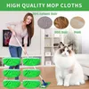 10 Stück Bodentücher für Swiffer Sweeper Mop, Mehrweg Produktbild-Vorschau 3
