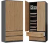 Topeshop SZAFA MALWA AN/AR K, Garderobe, 5 Regale, 2 Produktbild-Vorschau 2