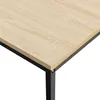 [en.casa] Schreibtisch 120x60x72cm Eiche-Optik Bürotisch Produktbild-Vorschau 4