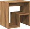 vidaXL Noční stolek Artisan dub 40x30x40 cm materiál na Náhled obrázku produktu 2