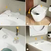 Toilettendeckel D Form WC-Sitze, Kurzer Toilettensitz mit Produktbild-Vorschau 9