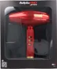 A red BaBylissPRO hair dryer is displayed in its retail packaging. Anteprima dell’immagine prodotto