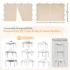 Sekey 2 Seitenteile für 3x3 /3x6m/3x9m pavillon mit Produktbild-Vorschau 3