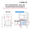 MinteLiv Einbaumülleimer 2x15L Mülltrennsystem Ausziehbar, Produktbild-Vorschau 5