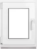 Finestra Framex per cantina Finestra in PVC Bianco Anteprima dell’immagine prodotto 1