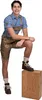 Trachtenhose Kunstleder Urban Retro, Groesse:64 Produktbild-Vorschau 4