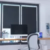 INF Ohne-Bohren Saugnapf-Rollo 58x125cm - Schwarz, 99% Produktbild-Vorschau 7